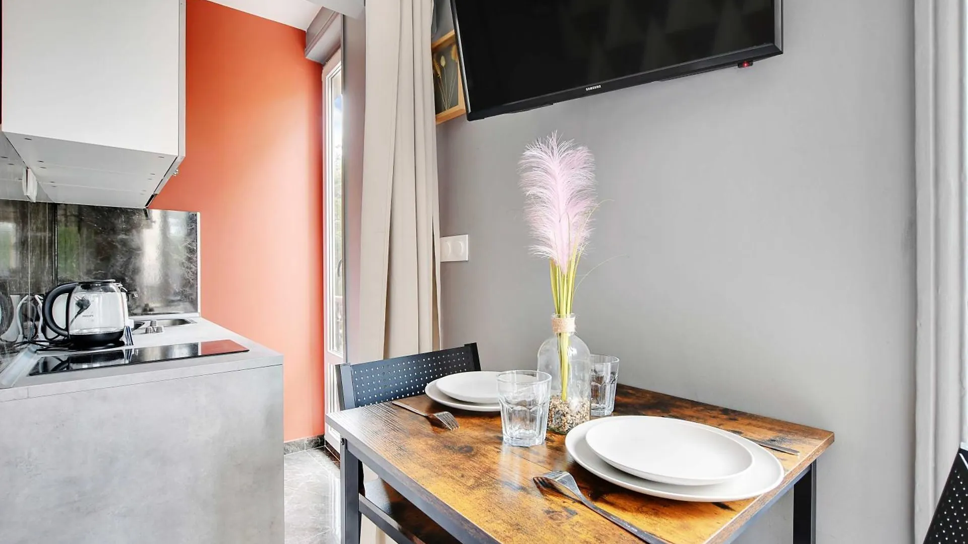 Apartmán Peaceful Studio - 2P - Near The Canal Saint-Martin Paříž Francie